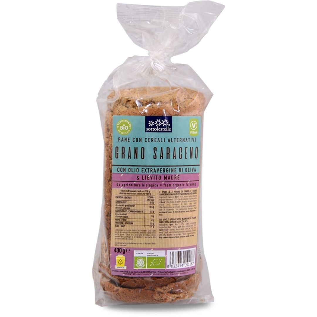 PANE BAULETTO AL GRANO SARACENO SOTTOLESTELLE